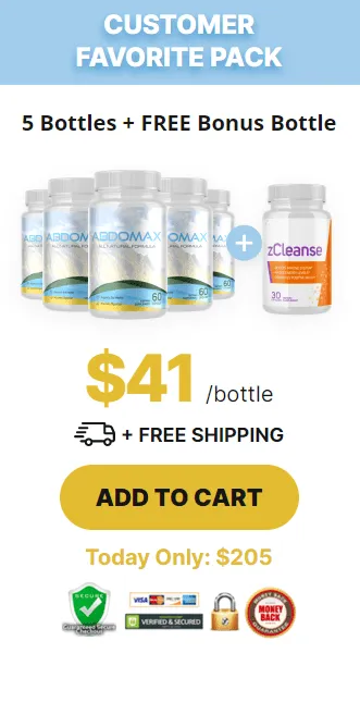Abdomax 6 Bottle